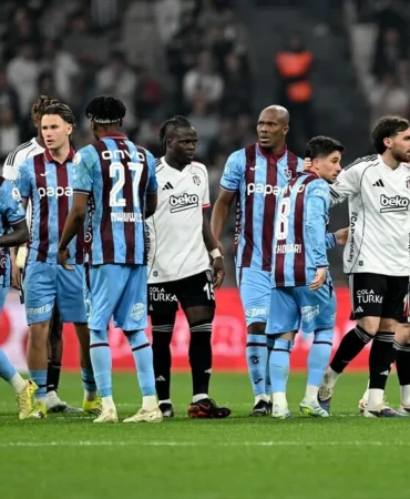 Beşiktaş 1-2 Trabzonspor Maç Özeti: Fırtına İstanbul'da Esti