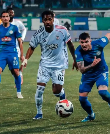 Rize'de Nefes Kesen Final: Çaykur Rizespor 2-2 Beşiktaş