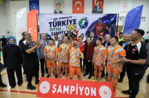 Kocasinan Belediyespor Down Sendromlu Futbol Takımı Türkiye Şampiyonu!