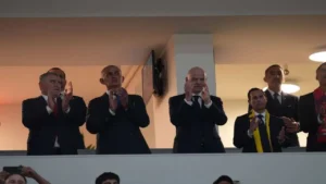 Gianni Infantino ve İbrahim Hacıosmanoğlu, Türkiye - Avustralya Maçını Vancouver'da Birlikte İzledi