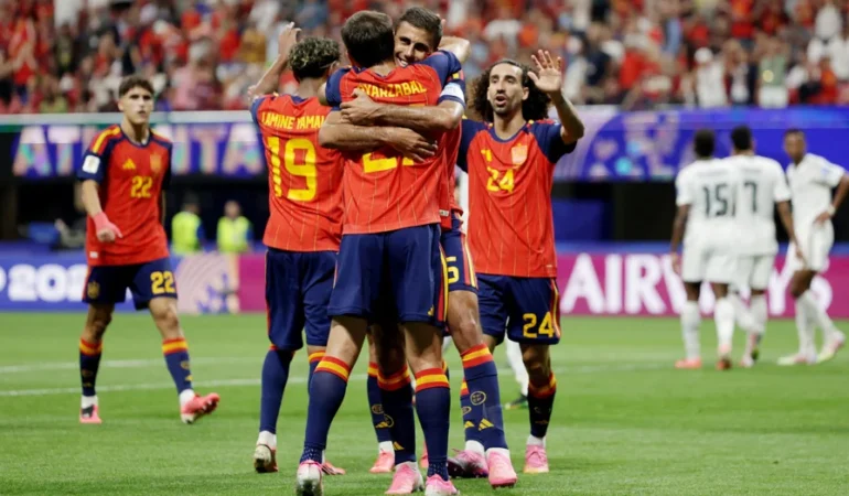 İspanya Suudi Arabistan'ı 4-0 Mağlup Etti