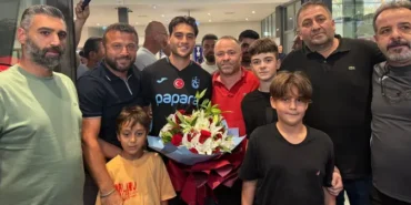 Trabzonspor'un Yeni Yıldızı Aral Şimşir Trabzon'da