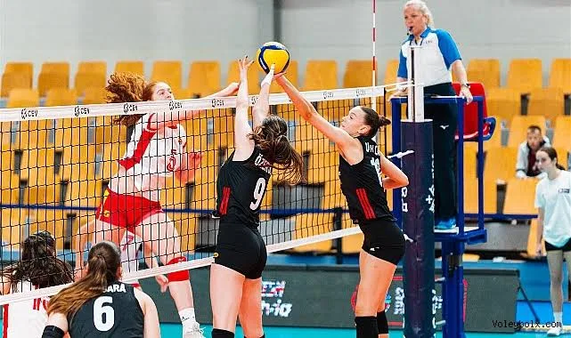 U18 Kadın Voleybol Milli Takımımız Namağlup Avrupa Finalinde!