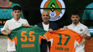 Alanyaspor'dan Geleceğe Dev Yatırım: Baran Ali Gezek ve Şahin Dik İmzayı Attı