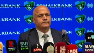 Kocaelispor'da Recep Durul Dönemi: 330 Milyon Liralık Dev Finansal Kurtuluş Paketi