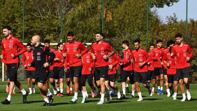 A Milli Takım İtalya Maçı Hazırlıklarını Belçika'da Tamamladı