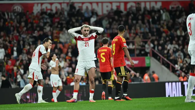 A Milli Takım Belçika'da Dağıldı: Uluslar Ligi'nde Kötü Gidişat Sürüyor (3-0)