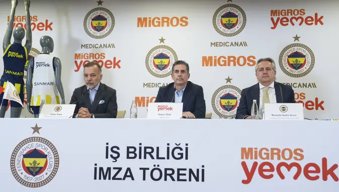 Fenerbahçe Medicana ve Migros Yemek'ten Dev İşbirliği: Sponsorluk Yenilendi