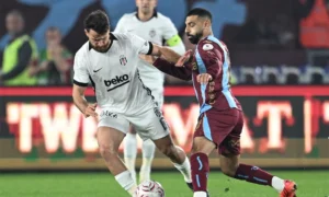 Trabzonspor Derbide Beşiktaş'ı 2-0 Mağlup Etti